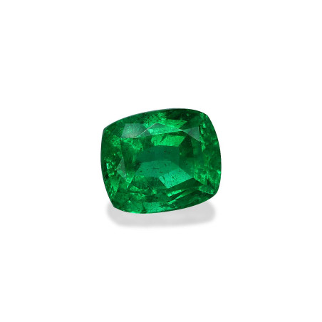 CUSHION-cut Zambian Emerald Green 1.54 carats