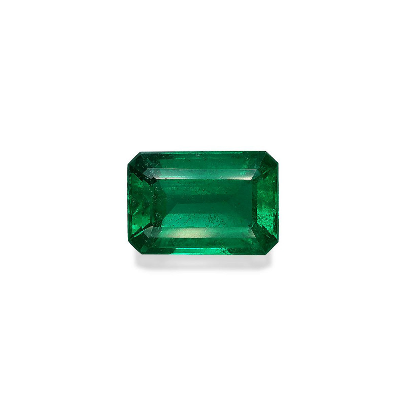 Emeraude de Zambie taille RECTANGULARE Vert 1.73 carats