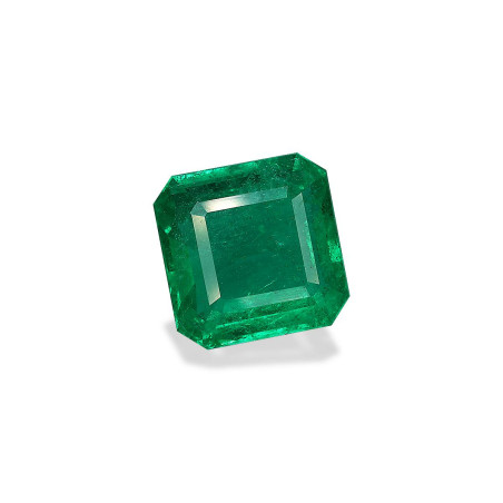 RECTANGULAR-cut Zambian Emerald Green 9.01 carats