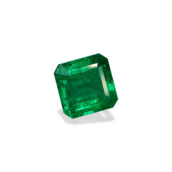 Rechthoekig geslepen Colombiaanse smaragd Groen 2.05 karaat
