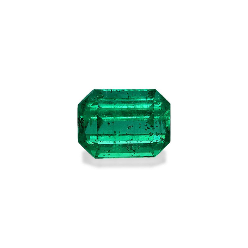 Emeraude de Zambie taille RECTANGULARE 绿色 2.04 carats