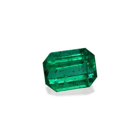 RECTANGULAR-cut Zambian Emerald Green 2.04 carats