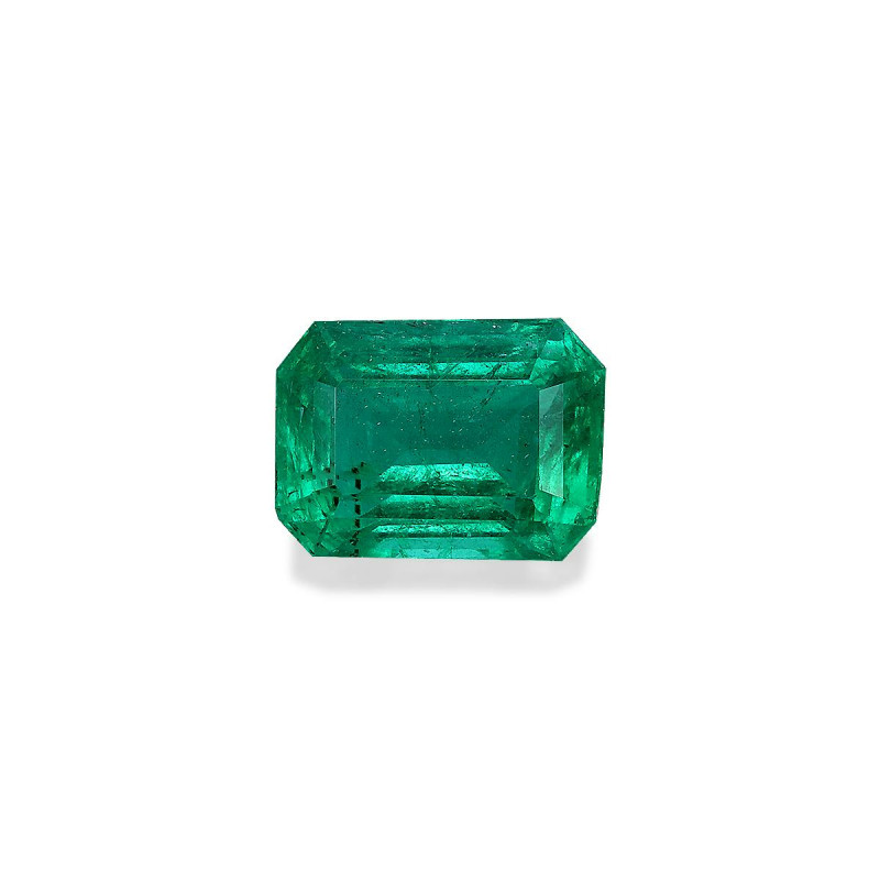 Emeraude de Zambie taille RECTANGULARE Vert 2.55 carats