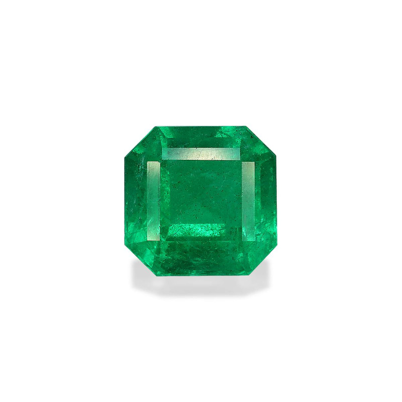 Emeraude de Zambie taille CARRÉ 绿色 2.45 carats