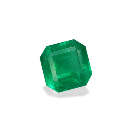 SQUARE-cut Zambian Emerald Green 2.45 carats