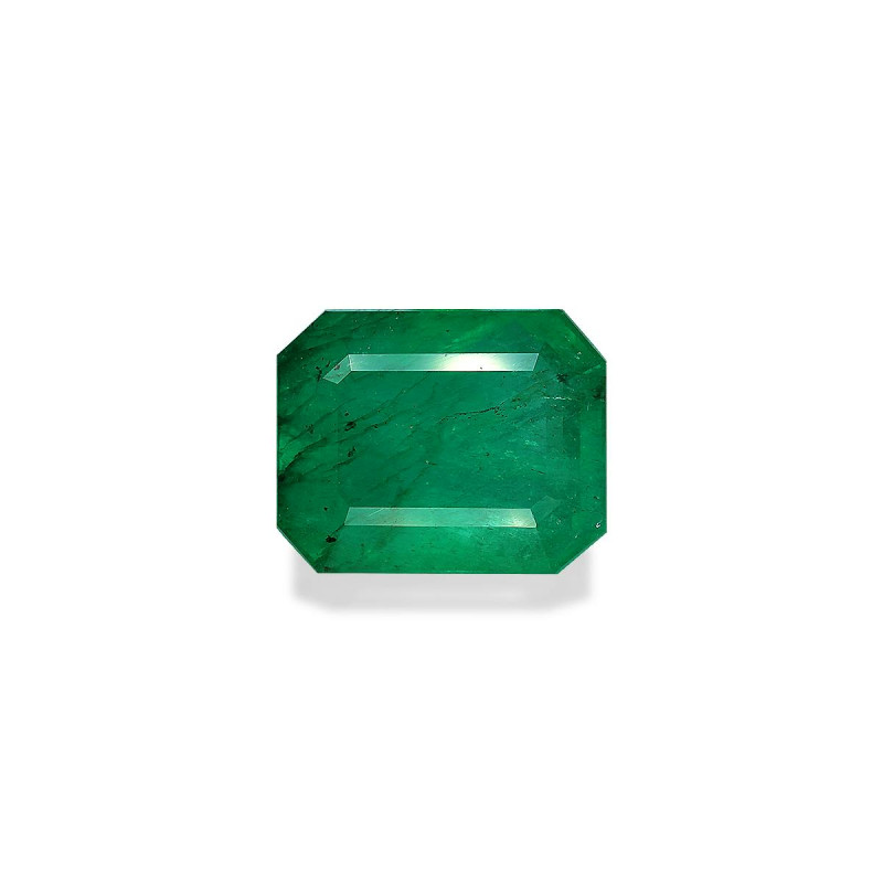 Emeraude de Zambie taille RECTANGULARE Vert 15.69 carats