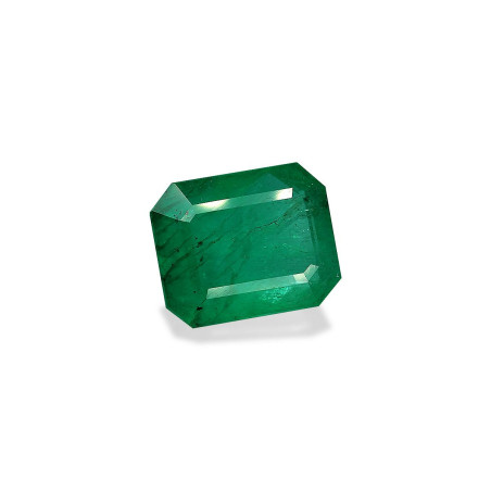 RECTANGULAR-cut Zambian Emerald Green 15.69 carats