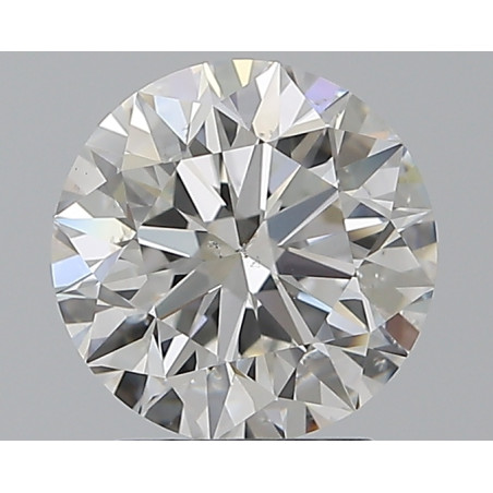 2.01-Carat Round Shape Diamond