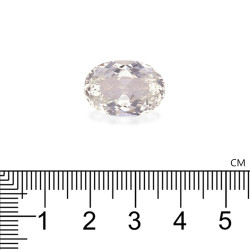 witte toermalijn OVALE maat Wit 13,31 karaat