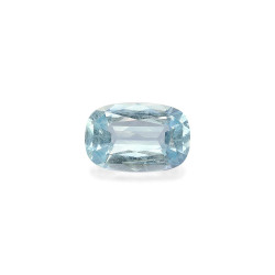 CUSHION-cut Aquamarine Sky...