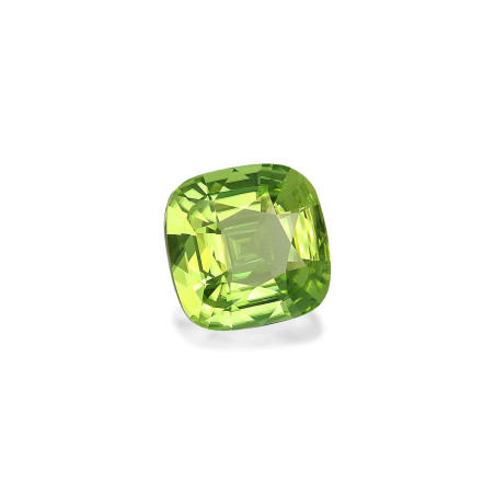 橄榄石 taille 靠垫 青柠绿 6.73 carats