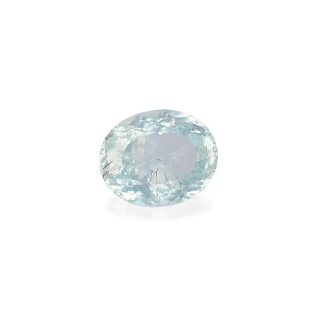 OVAL-cut Aquamarine Baby Blue 13.49 carats