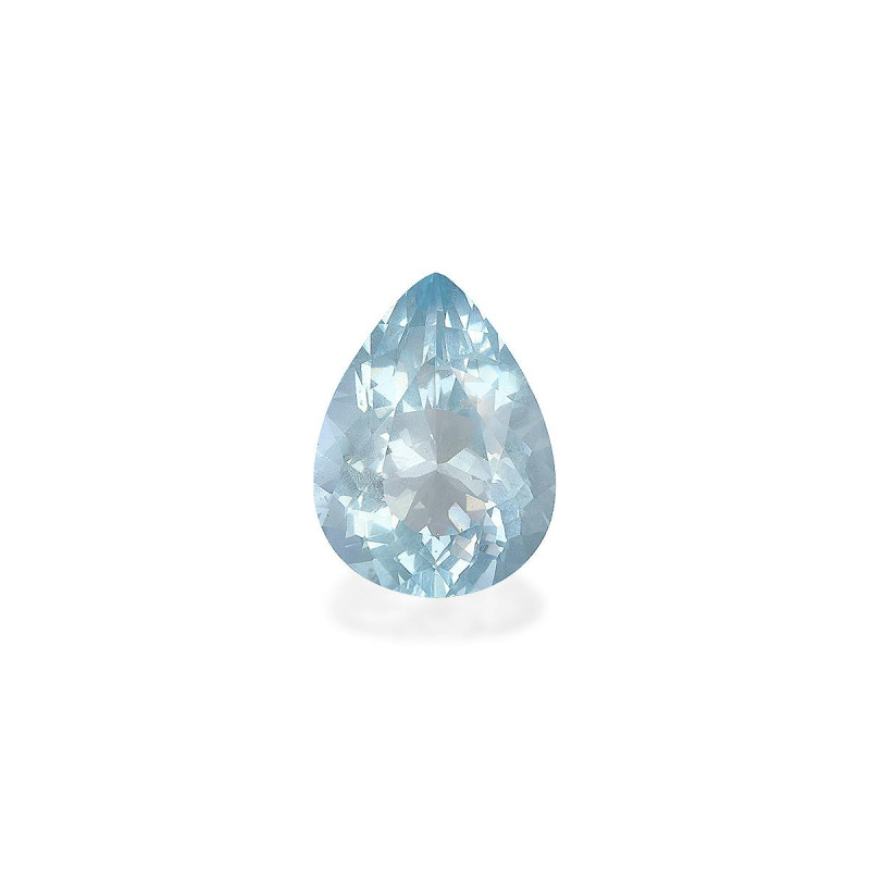 海蓝宝 taille 梨子 蔚蓝色的婴儿 5.01 carats