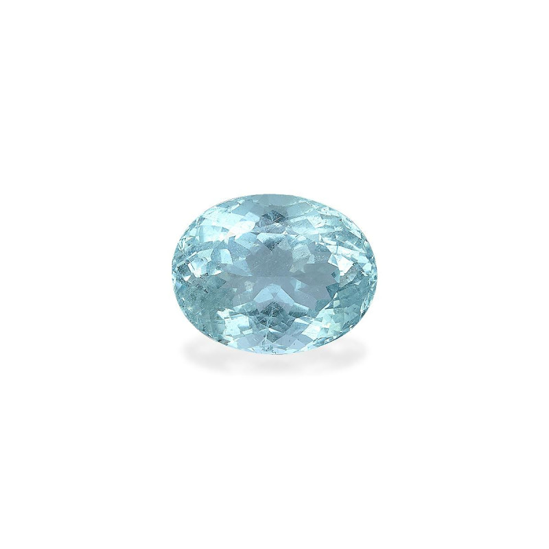 Aquamarin lengte OVAL Baby blau 6.90 karaten