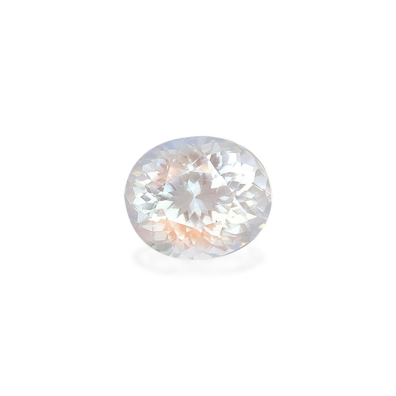rainbow moonstone taille OVALE Blanc 1.75 carats