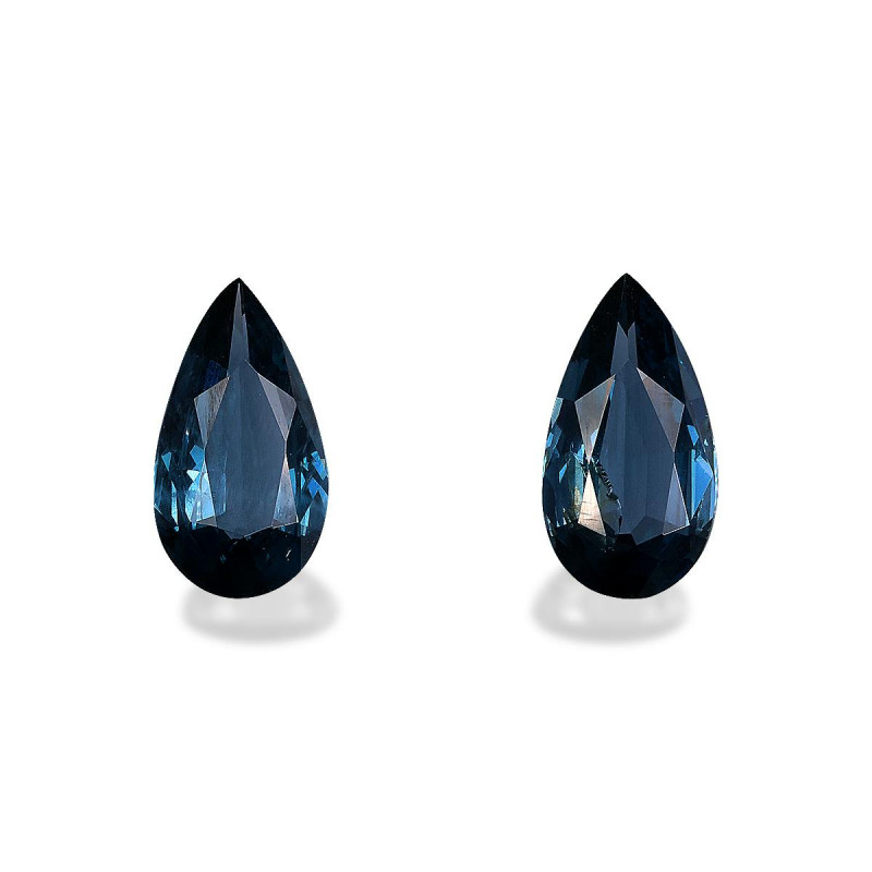 Pear-cut Blue Spinel Denim Blue 2.35 carats