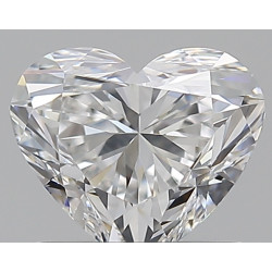 0.9-Carat Heart Shape Diamond