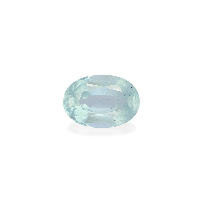 Aquamarin lengte OVAL Baby blau 4.35 karaten