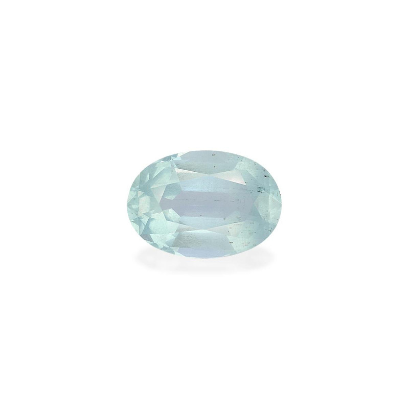 OVAL-cut Aquamarine Baby Blue 4.35 carats