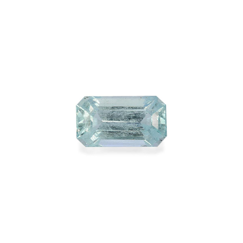Aquamarin lengte RECHTECKIG Baby blau 5.41 karaten