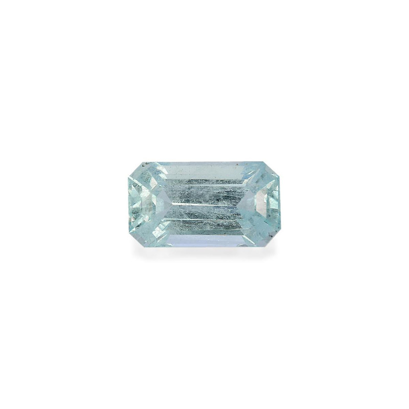 RECTANGULAR-cut Aquamarine Baby Blue 5.41 carats