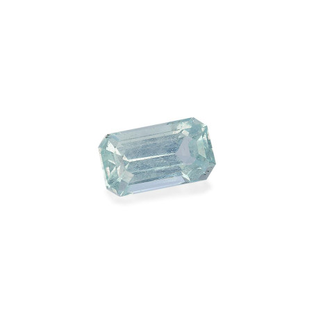Aguamarina taille RECTANGULARE Baby Blue 5.41 carats