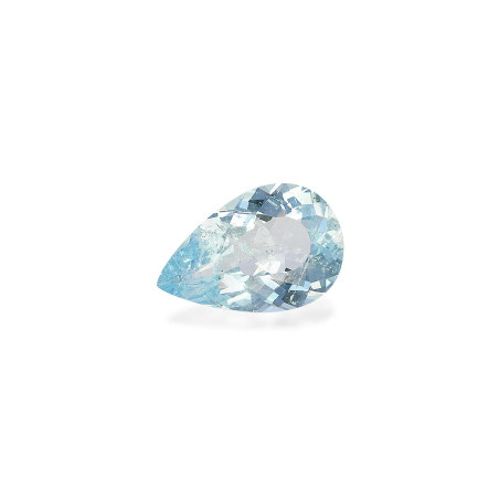 Aguamarina taille Poire Baby Blue 7.35 carats