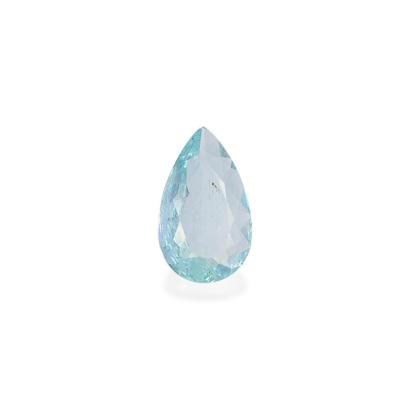 Pear-cut Aquamarine Baby Blue 5.31 carats
