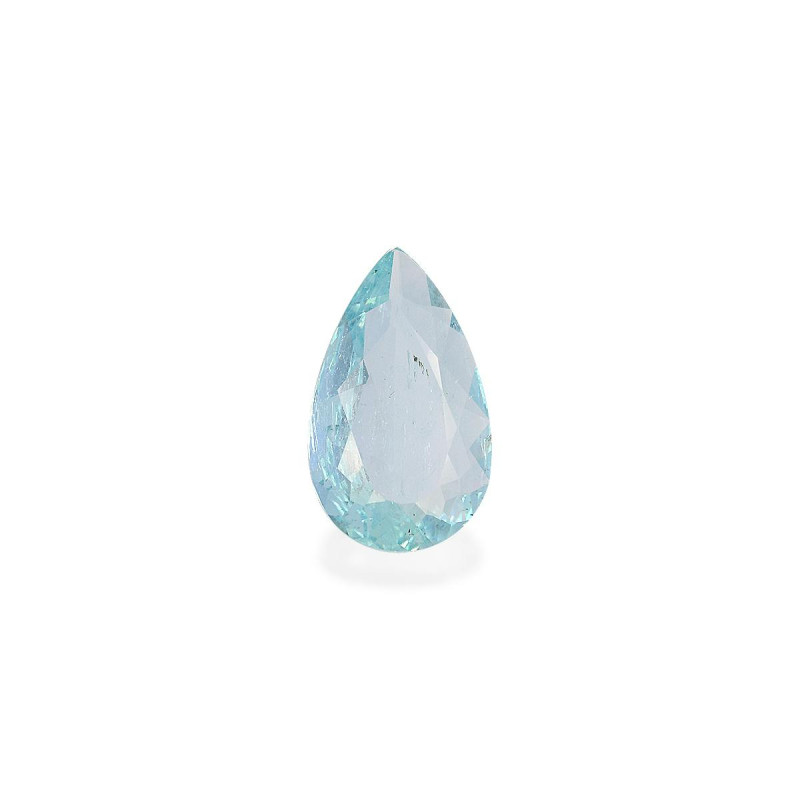 海蓝宝 taille 梨子 蔚蓝色的婴儿 5.31 carats
