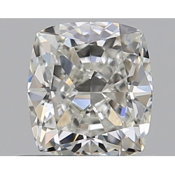 0,5-karaat kussen vorm diamant