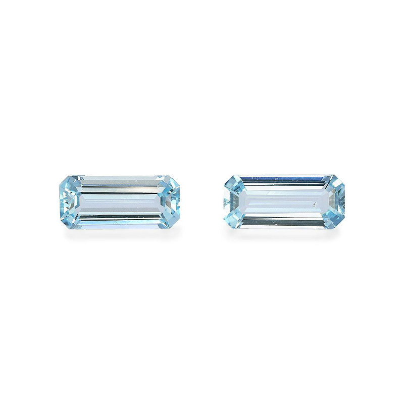 海蓝宝 taille 矩形的 蔚蓝色的婴儿 4.18 carats