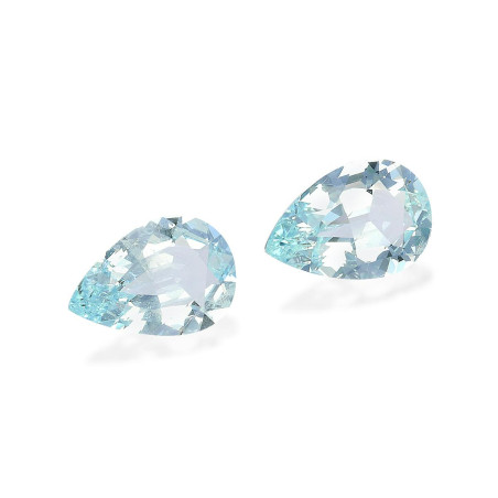 Aigue-Marine taille Poire Baby Blue 5.76 carats