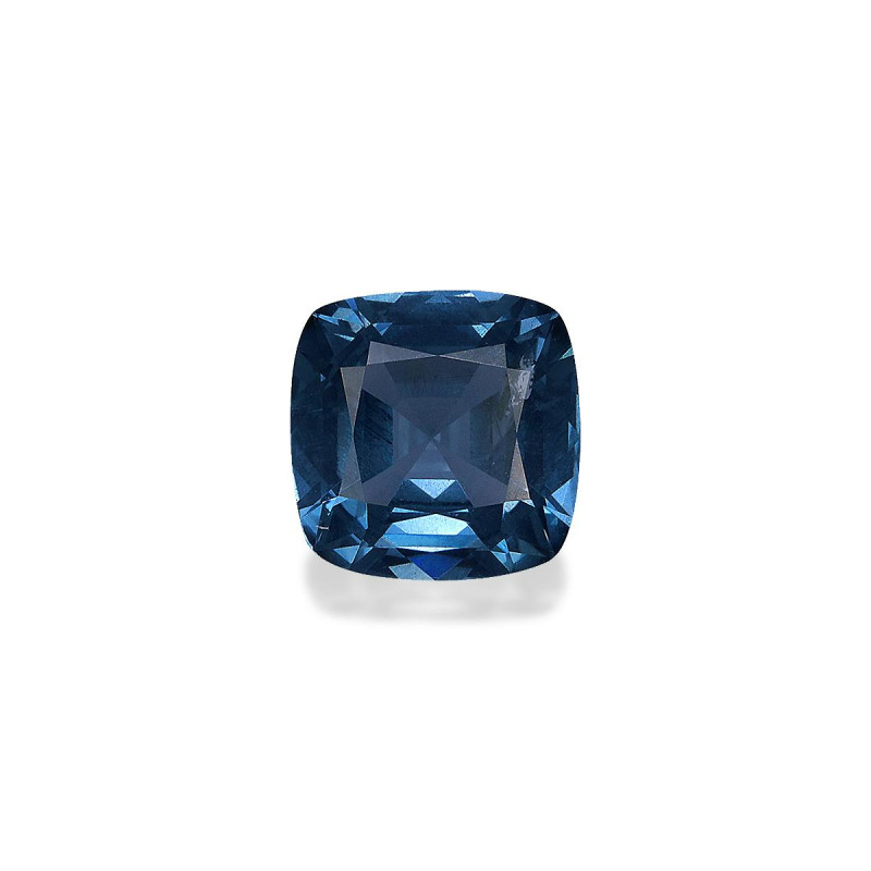 蓝色尖晶石 taille 靠垫 牛仔蓝 1.03 carats