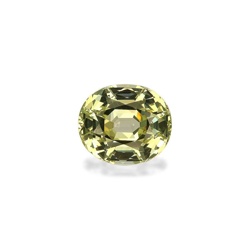 OVAL-cut Grossular Garnet Lemon Yellow 6.62 carats