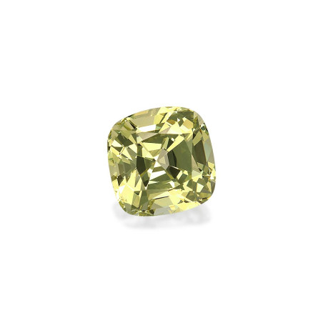 CUSHION-cut Grossular Garnet Lemon Yellow 2.73 carats