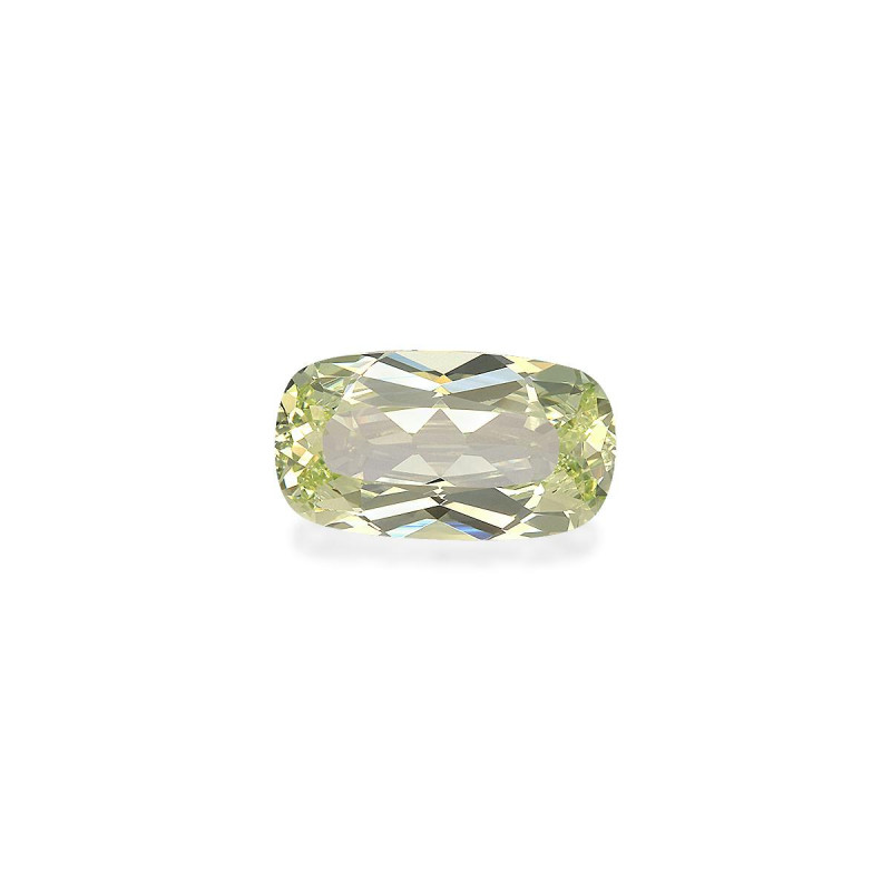 石榴石 taille 靠垫 柠檬黄 3.16 carats