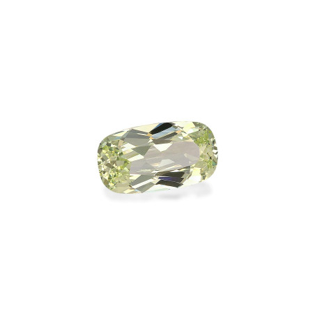 CUSHION-cut Grossular Garnet Lemon Yellow 3.16 carats