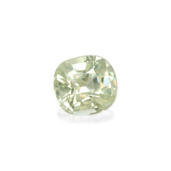 Grenat Grossulaire taille COUSSIN Vert P&acirc;le 3.17 carats