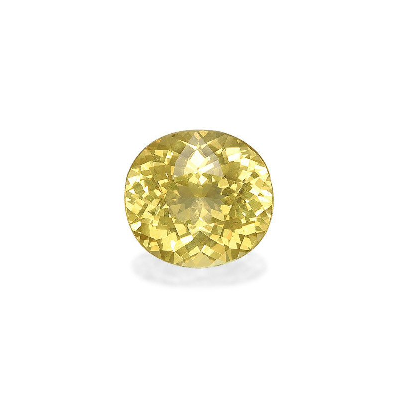 OVAL-cut Grossular Garnet Yellow 4.52 carats