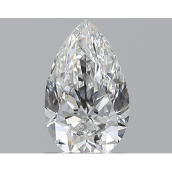 0,61-Karaat Peer Vorm Diamant