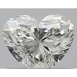 0.51-Carat Heart Shape Diamond