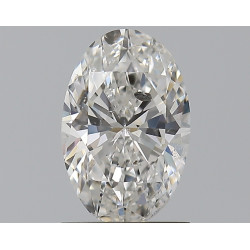 الماس على شكل بيضاوي بوزن 1.2 قيراط