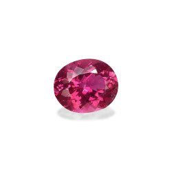 Ovale geslepen Rubelliet Fuscia Roze 4.35 karaat