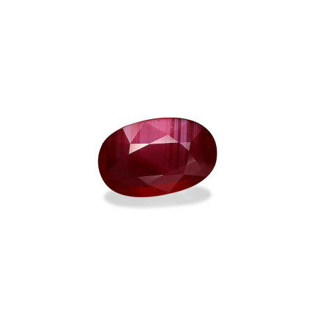 OVAL-cut Mozambique Ruby Red 3.19 carats