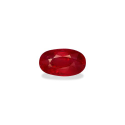 Rubis du Mozambique taille OVALE VERT 3.04 carats