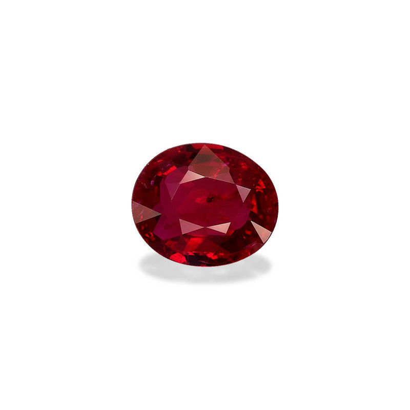 莫桑比克红宝石 taille 椭圆形 红色 1.59 carats