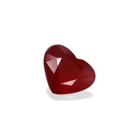 HEART-cut Mozambique Ruby Red 4.04 carats