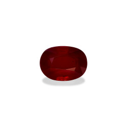 Rubis du Mozambique taille OVALE VERT 3.01 carats