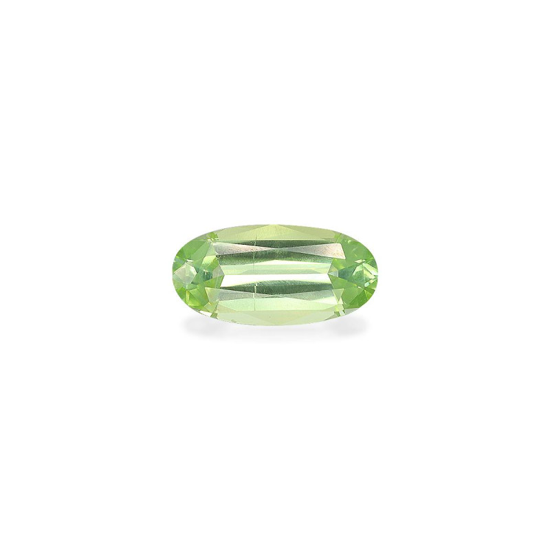 OVAL-cut Green Tourmaline Lime Green 2.01 carats