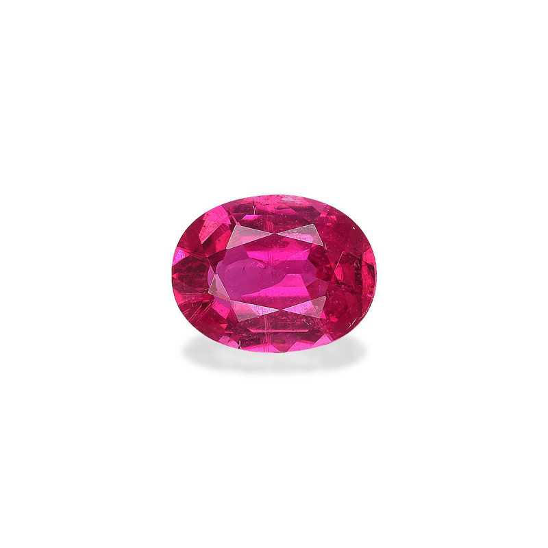OVAL-cut Rubellite Tourmaline Fuscia Pink 1.74 carats